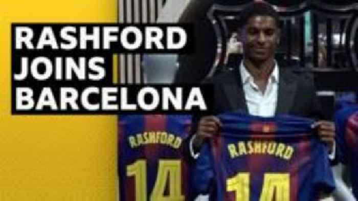 Choosing Barcelona was easy - Rashford