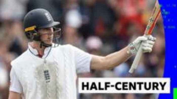 Crawley hits 50 as England's openers off to strong start
