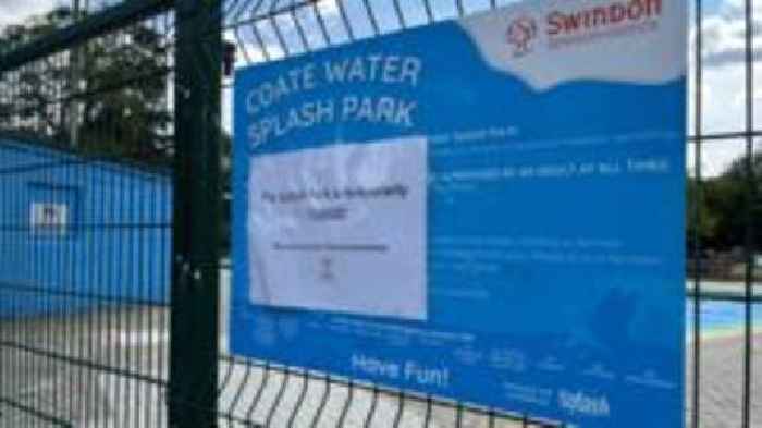 Families 'frustrated' as splash park closes again