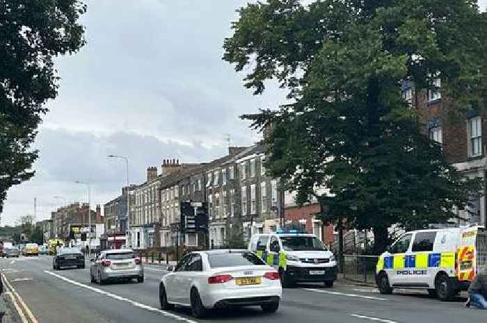 Man taken to hospital after police called to collision on Spring Bank