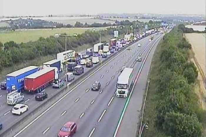 Live M25 Dartford Crossing traffic updates as drivers face long queues after crash