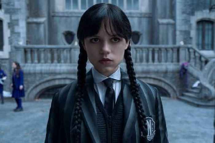 Netflix Wednesday's Jenna Ortega teases new set in season 2