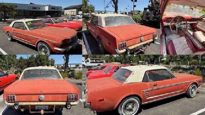 This 1966 Mustang Was Owned by an Elderly Woman, Now Undriven and Forgotten