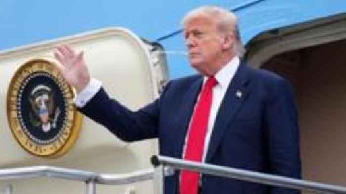 Trump in Scotland for first UK trip since re-election
