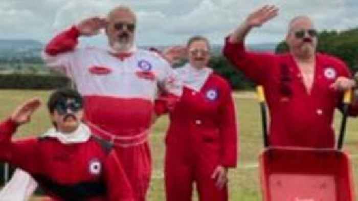 What do the Red Arrows think of the Red Barrows?