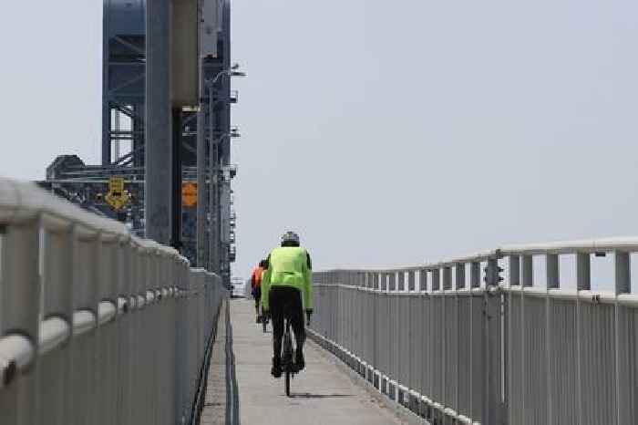 Bicyclists keep getting hurt riding into mystery string on Marine Parkway Bridge