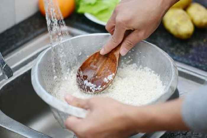 Wash rice five times before you cook it says food expert