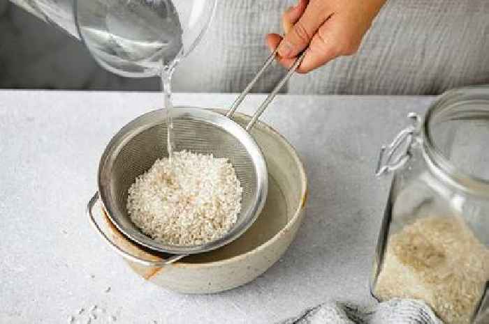 Food engineer says you should wash rice five times before you cook it