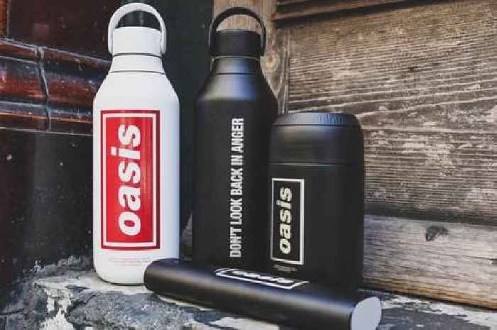Popular water bottle launches special Oasis collection as band take to Wembley