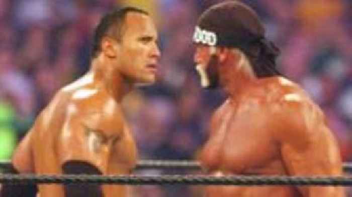 Dwayne Johnson hails 'childhood hero' Hulk Hogan