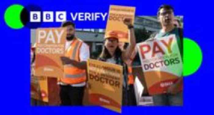 What's happened to resident doctors' pay since 2008?