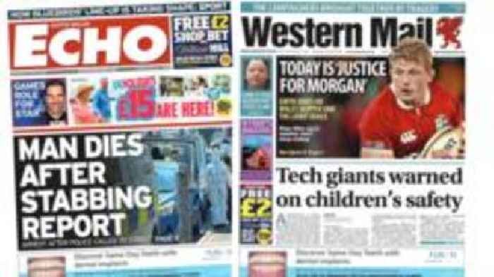Man dies after stabbing and 'Justice for Morgan'