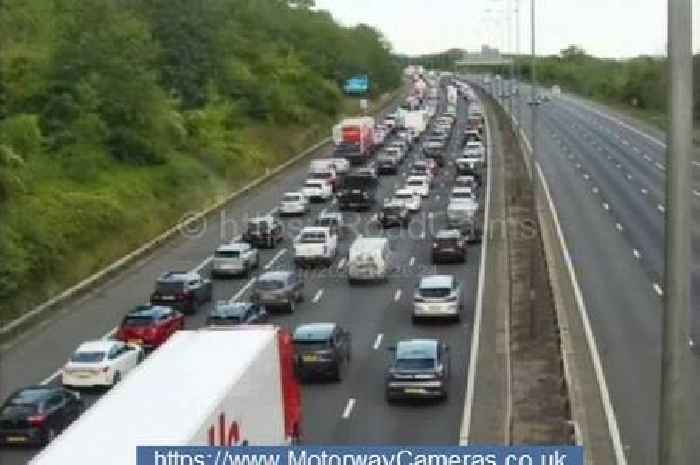 Live: M25 closed as police respond to 'incident' on Surrey-Kent border