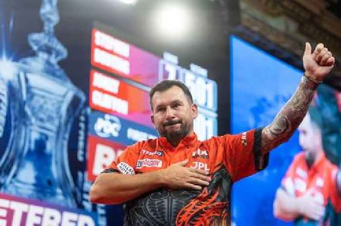 Jonny Clayton reveals emotive message from his wife that reignited his darting drive