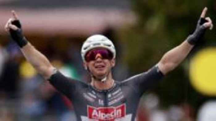 Pogacar set to seal Tour title as Groves wins stage 20