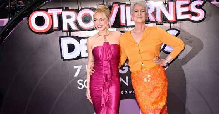 Lindsay Lohan and Jamie Lee Curtis Reunite on 'Freakier Friday' Red Carpet: Photos