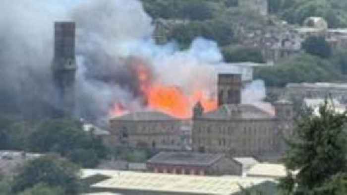 Fire at Peaky Blinders mill damages bus museum