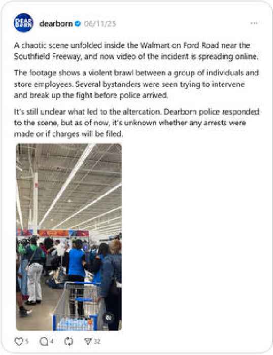 This is NOT Video from Inside Traverse City, Michigan Walmart During Mass Stabbing