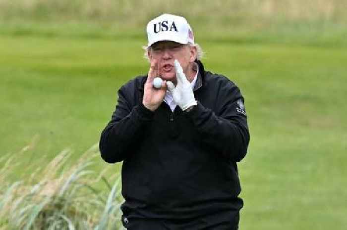 Trump's cryptic response to 'we love you' chants from fans at golf course