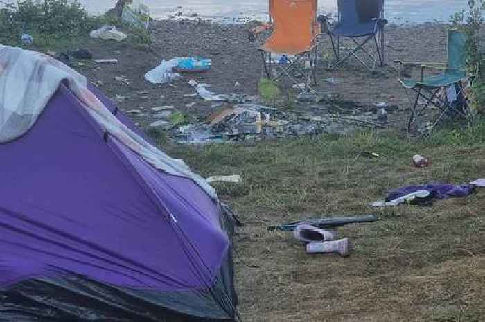 Scots beauty spot compared to 'Skid Row' as rowdy tourists drink and party