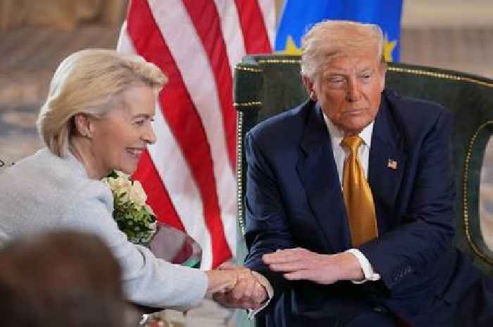 Trump agrees US-EU trade deal avoiding tariff war in Turnberry talks with Von der Leyen