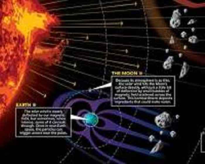 Moon erosion by solar wind far less than expected finds lunar rock study