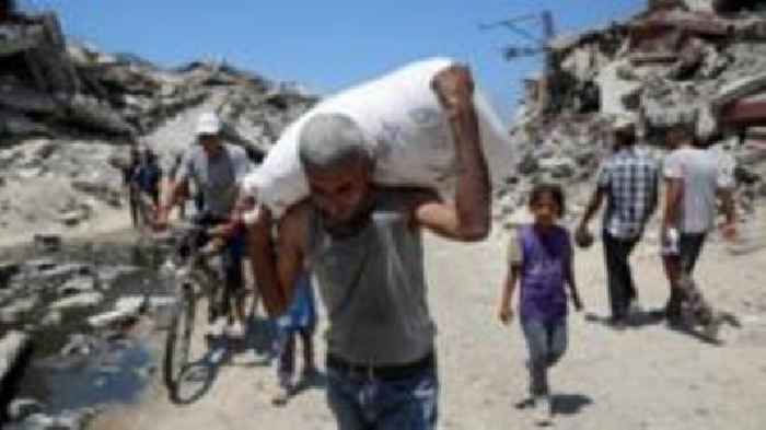 Gaza is experiencing 'real starvation', Donald Trump says