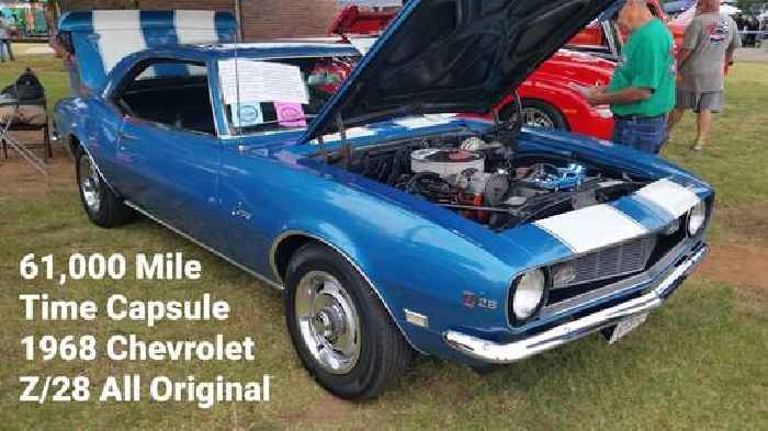 Time Capsule on Tinted Tires: 1968 Camaro Z28 Survivor With 61K Miles Still Turns Heads