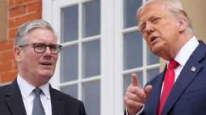 Starmer arrives at Turnberry for Trump talks on trade and Gaza