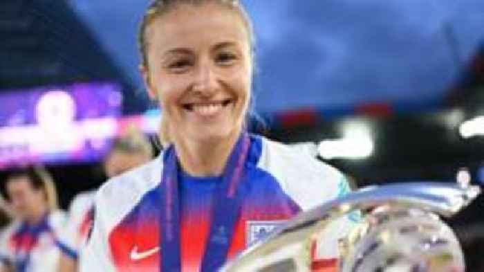 Lioness Leah Williamson's home town celebrates