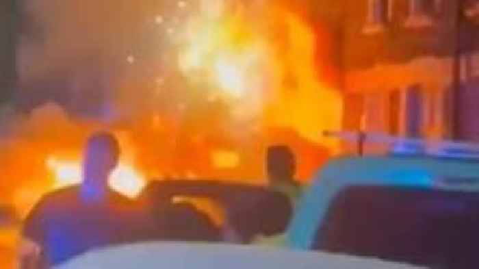 Rest centre set up as homes evacuated after fire