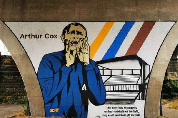 Artist unveils new Derby County mural with plans to add more