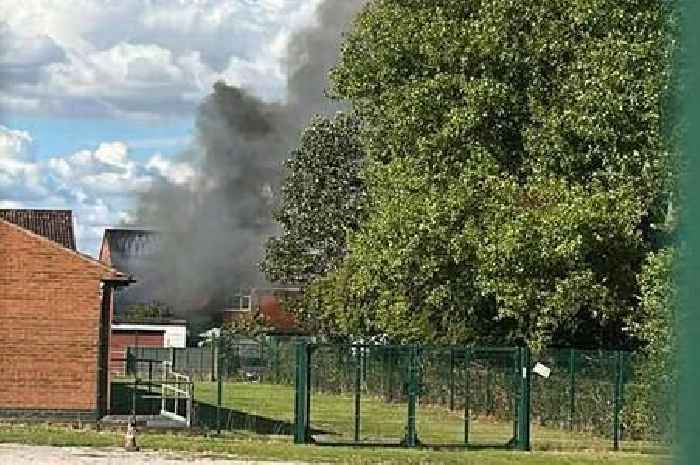 Calverton house fire live updates as crews from six fire stations tackle blaze