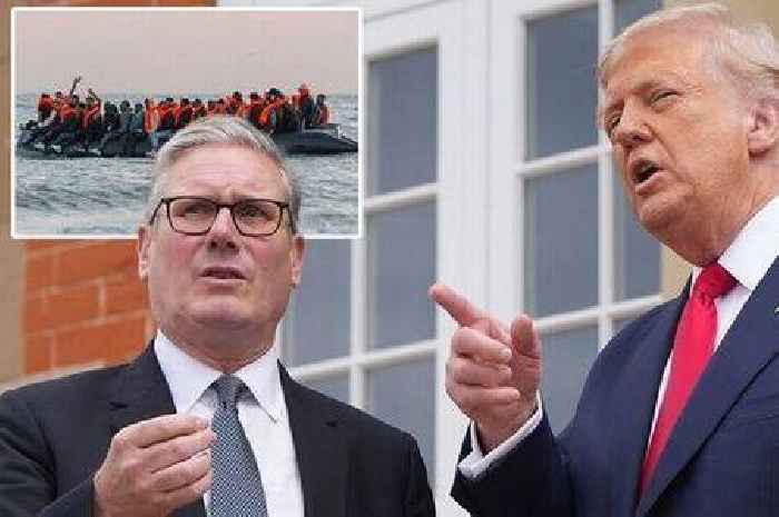 Donald Trump gives Keir Starmer advice after Labour fail to stop Channel migrant crossings