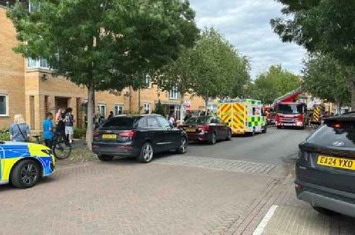 Live Peterborough fire updates as 999 crews rush to housing estate