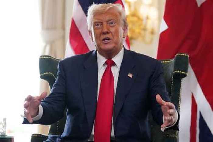 Donald Trump says he 'wants to see Scotland thrive' during visit