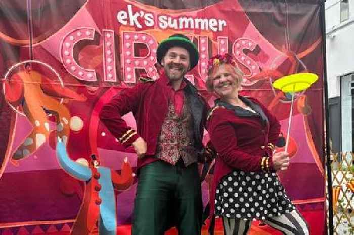 Youngsters roll up for East Kilbride Shopping Centre's Summer Circus