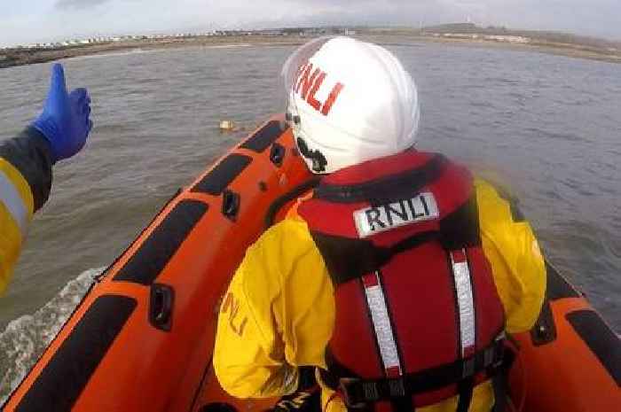 Search launched in early hours of morning as person spotted in water