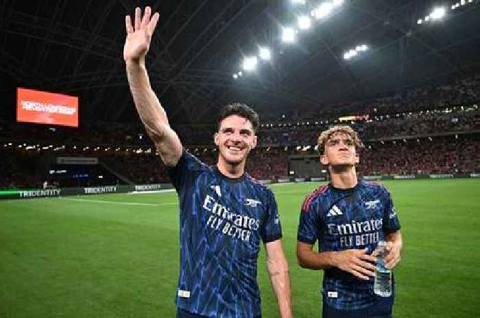 Declan Rice sends perfect message to Max Dowman as Arsenal stars make feelings clear