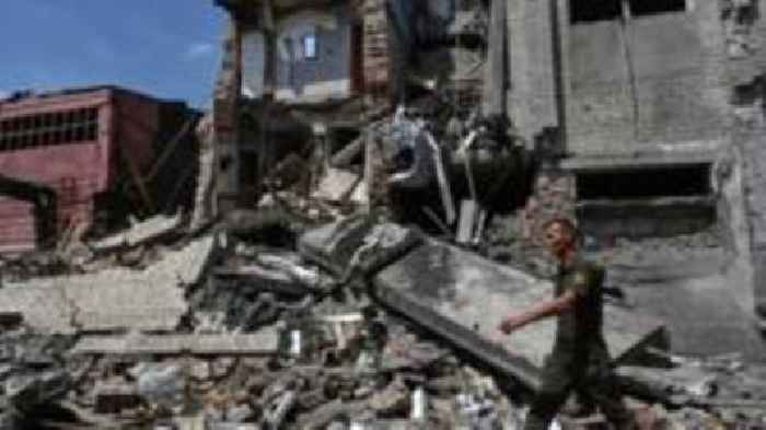 Russian strikes kill 25 as prison and hospital hit, Ukraine says