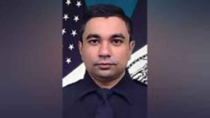 The 'hero' policeman who died saving lives during NYC skyscraper shooting