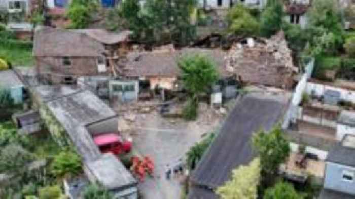 'I heard building collapse crash on baby monitor'
