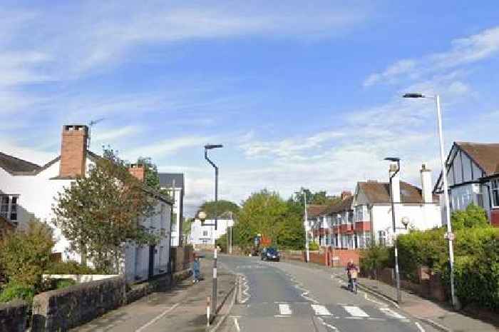 Two people spray mystery substance into Exeter home through open window