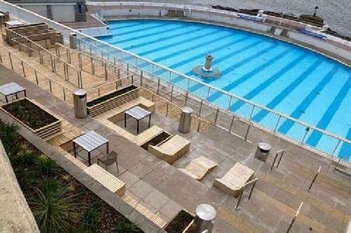 Swimmers back at iconic Devon art deco lido after £4.5m revamp