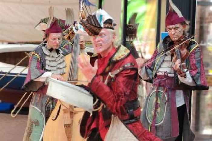 Irvine community enjoys 'Scales of the World' street procession and theatre