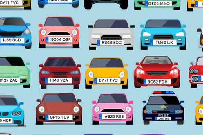 Only people with 'perfect eyesight' can spot matching number plates in this busy traffic scene
