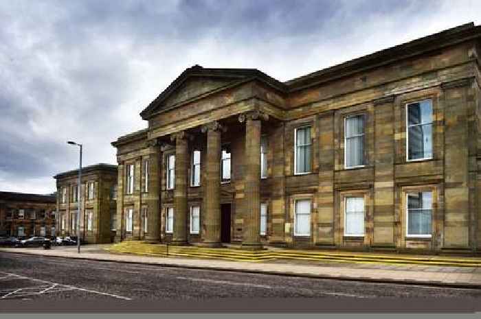 Overdose victim still in hospital gown threatened friend with knife over unpaid drug debt