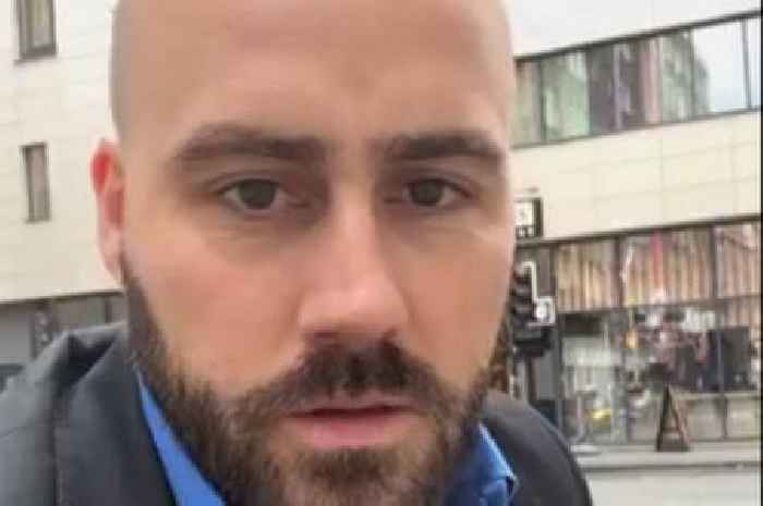 UKIP leader blasted for filming unresponsive man on Glasgow street