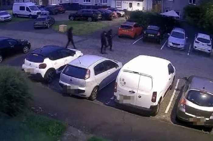 West Lothian woman left furious as she captures balaclava gang on the prowl