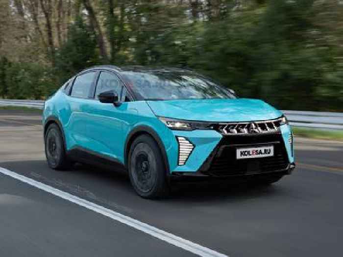 Nissan Leaf-Based Mitsubishi Electric Crossover Makes Rendering Debut